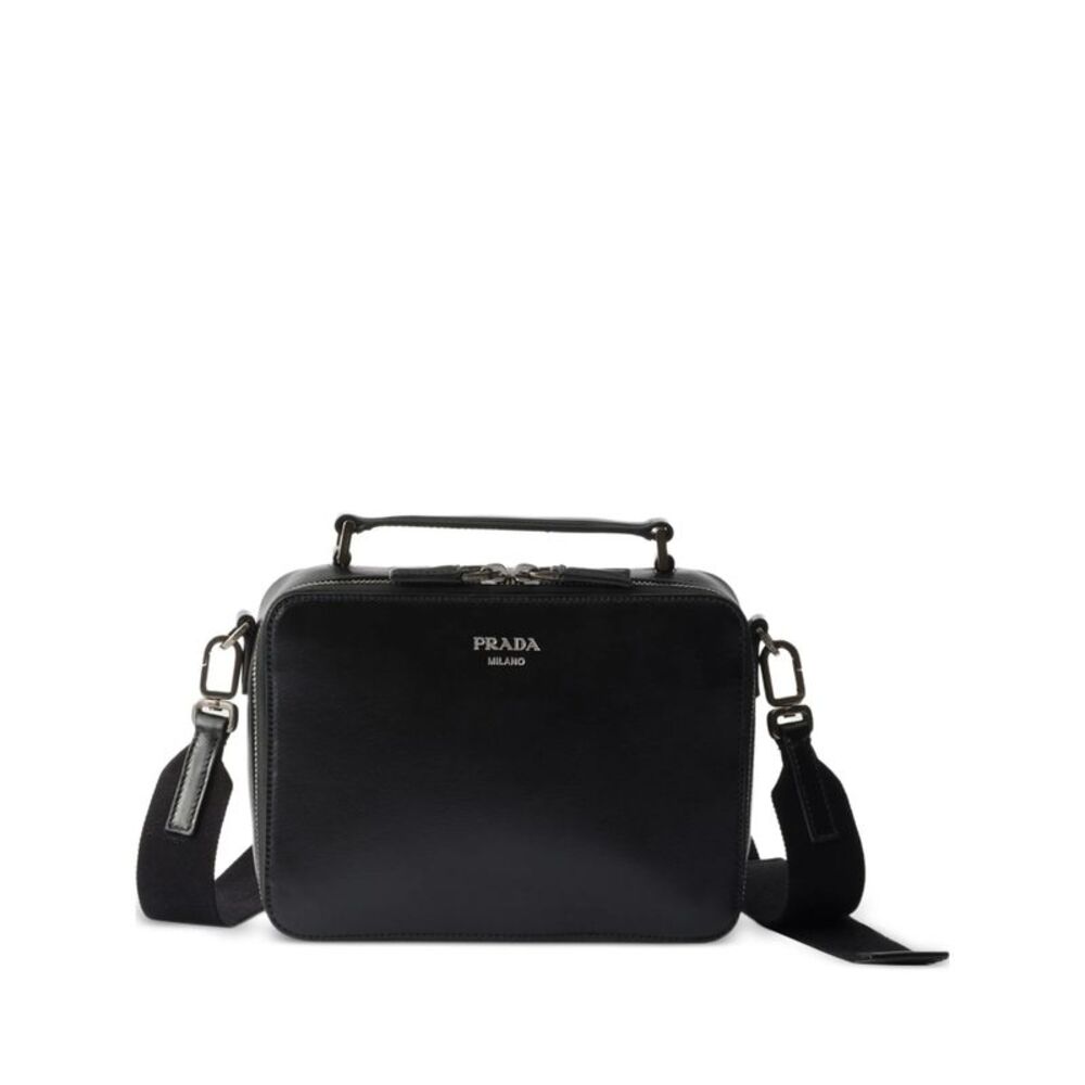 Prada Black Messenger Bags Men